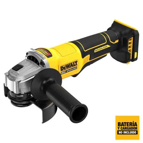 Amoladora Angular 4-1/2" 20V Brushless (Sin Batería)