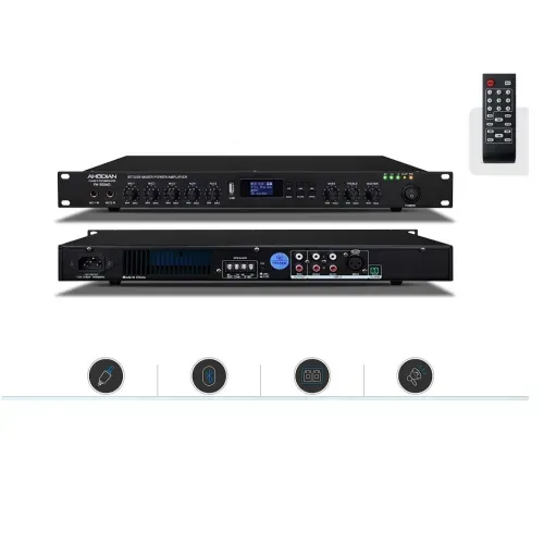 AMPLIFICADOR MEZCLADOR CLASE D  240 W RMS MOD. YH-250AD