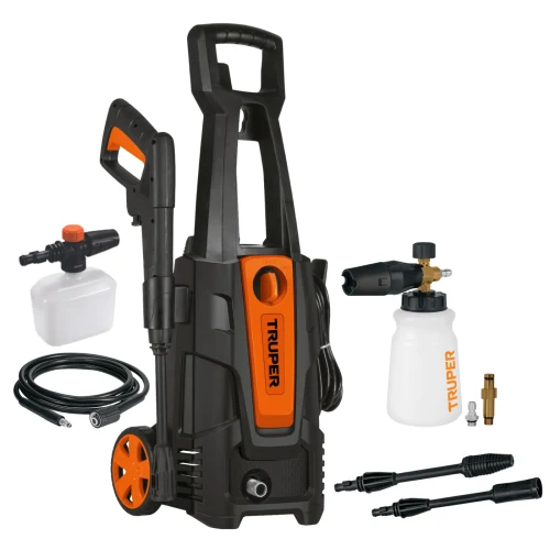 Combo Hidrolavadora 1800Psi + Dispensador de Jabón con Cañón