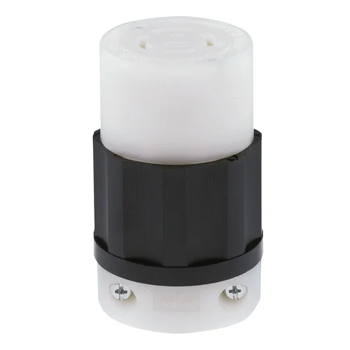 Conector Aéreo Leviton NEMA L16-20R 20A 480V con Línea a Tierra y Seguro