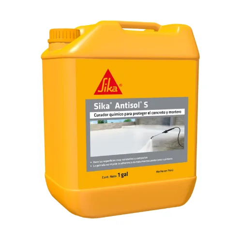 CURADOR PARA CONCRETO Y MORTERO ANTISOL S X 1GAL