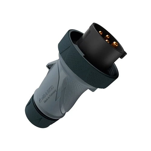 Enchufe Industrial Mennekes PowerTOP Xtra 32A 3P+T 500V IP67 Negro