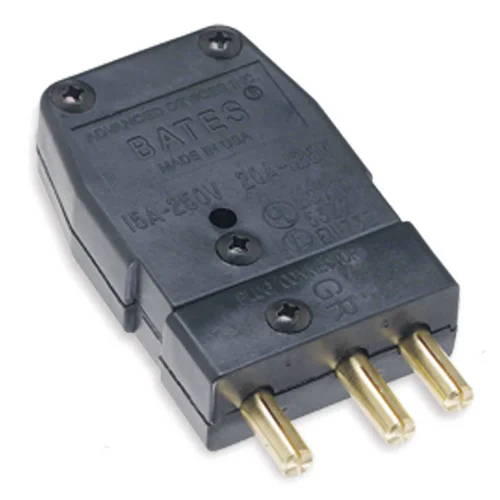 Enchufe Macho de Alta Resistencia 20A 125V SISSA 20M