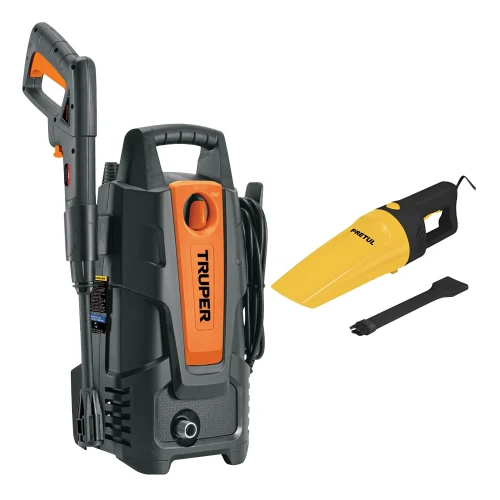 Hidrolavadora 1500Psi + Aspiradora 12V