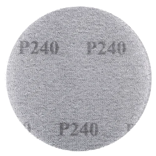 Lija Velcro con Malla Abrasiva - D 5 (125MM.) – Grano 240 – 10 Unid.