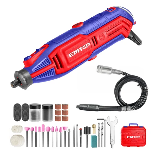 Mini Grinder Rectificadora 130W con 129 Accesorios