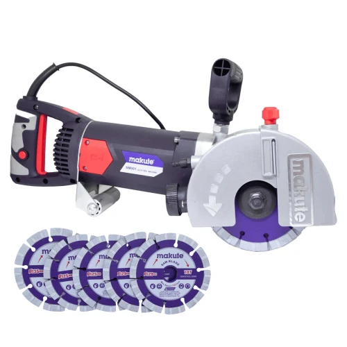 Ranurador de Concreto 2400W Incluye 5 Discos