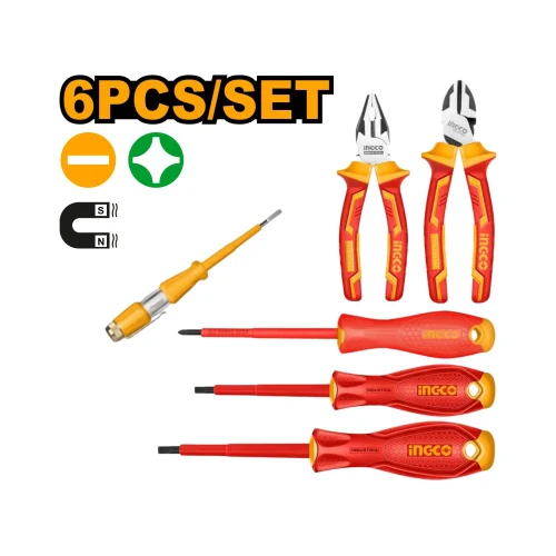 Set de 6 Herramientas Aisladas 1000V