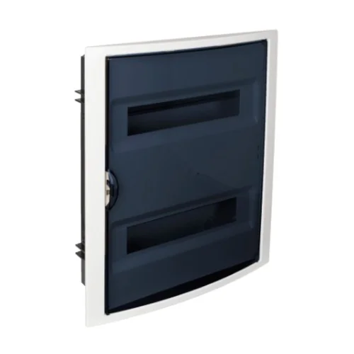 Tablero Empotrado Termoplástico 24+4 Polos Puerta Fumé Solera