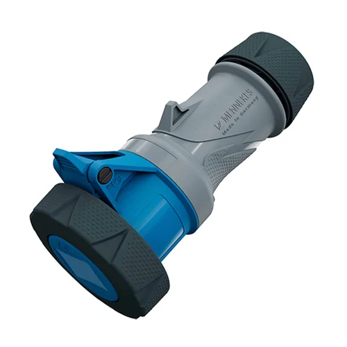 Tomacorriente Aéreo Industrial 16A 2P+T 250V IP67/IP69 PowerTop Xtra Mennekes