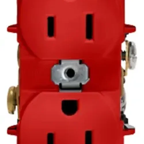 Tomacorriente Doble Grado Industrial Tierra Aislada 15A 125V Leviton