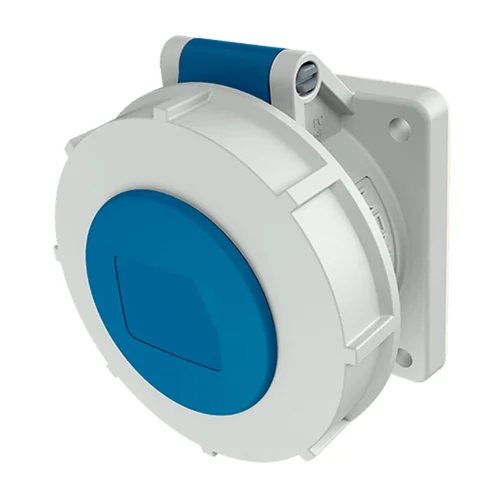 Tomacorriente Empotrable Recto Mennekes 16A 2P+T 250V IP67