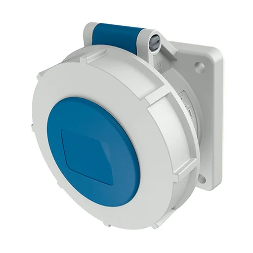 Tomacorriente Empotrable Recto Mennekes 32A 2P+T 250V IP67 para AMAXX