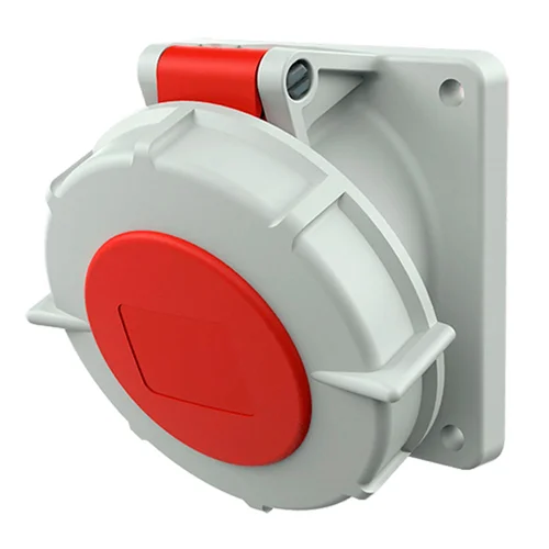 Tomacorriente Industrial Empotrable Mennekes 32A 3P+N+T 415V IP67 20°