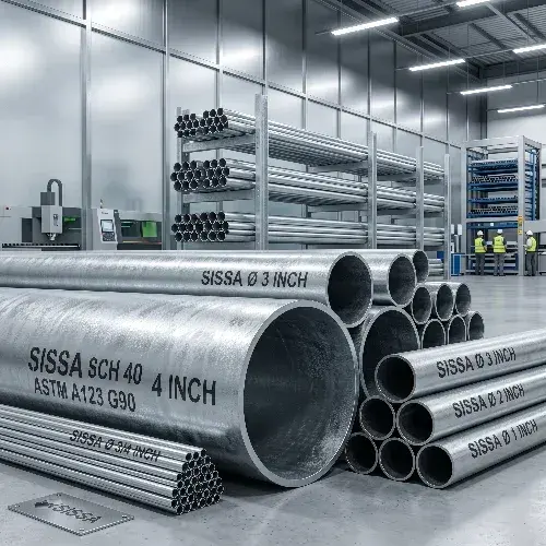 TUBO GALVANIZADO REDONDO DE 2" X 2.9 X 6.4MT